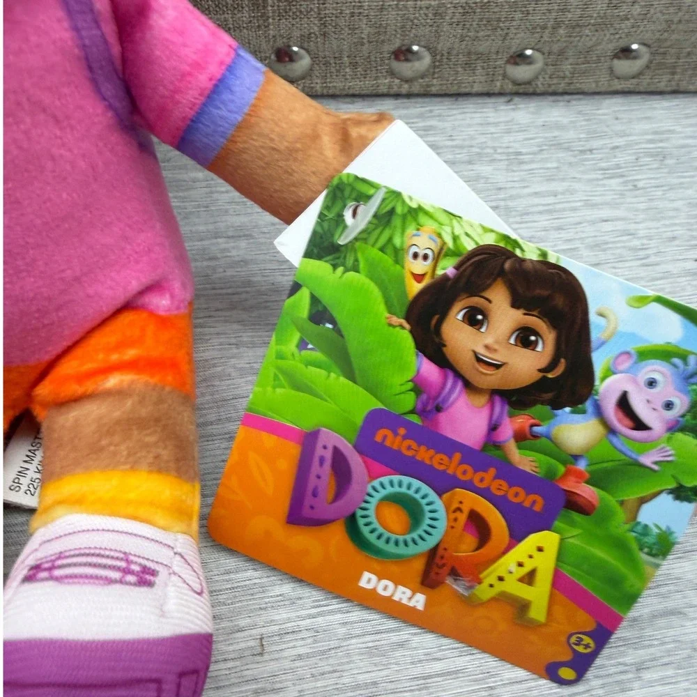 Nickelodeon Dora the Explorer 6 Inch Core Plush Toy Spin Master New with Tags